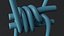 Barbed wire Spline