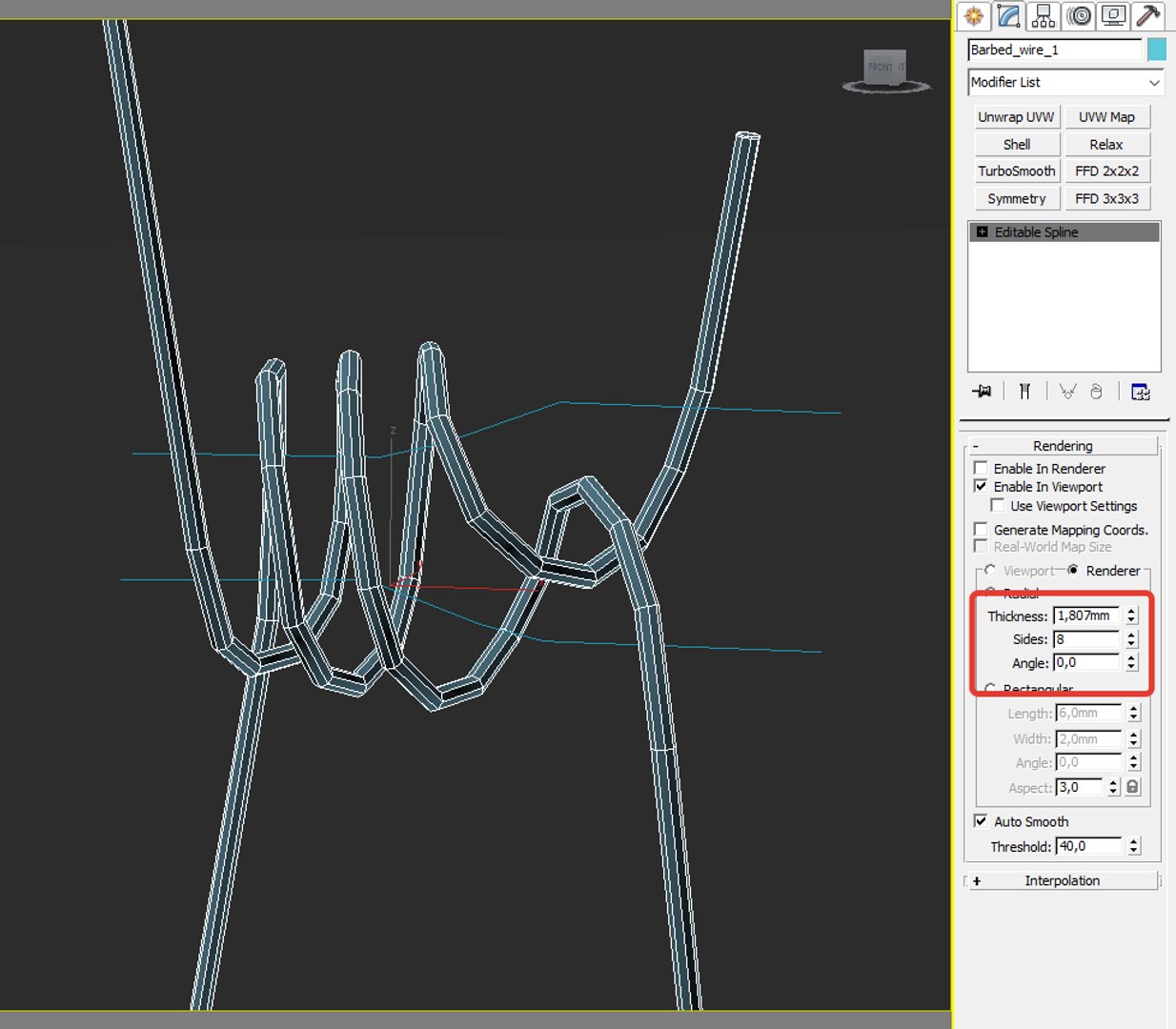 3D barbed wire spline model https://p.turbosquid.com/ts-thumb/9l/KO6zHg/Psg0WuhK/20200823_034948/png/1598133677/1920x1080/fit_q87/801e46cce10716e767ccecceb31ff05b77a9d6ae/20200823_034948.jpg