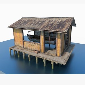 3D Boathouse model