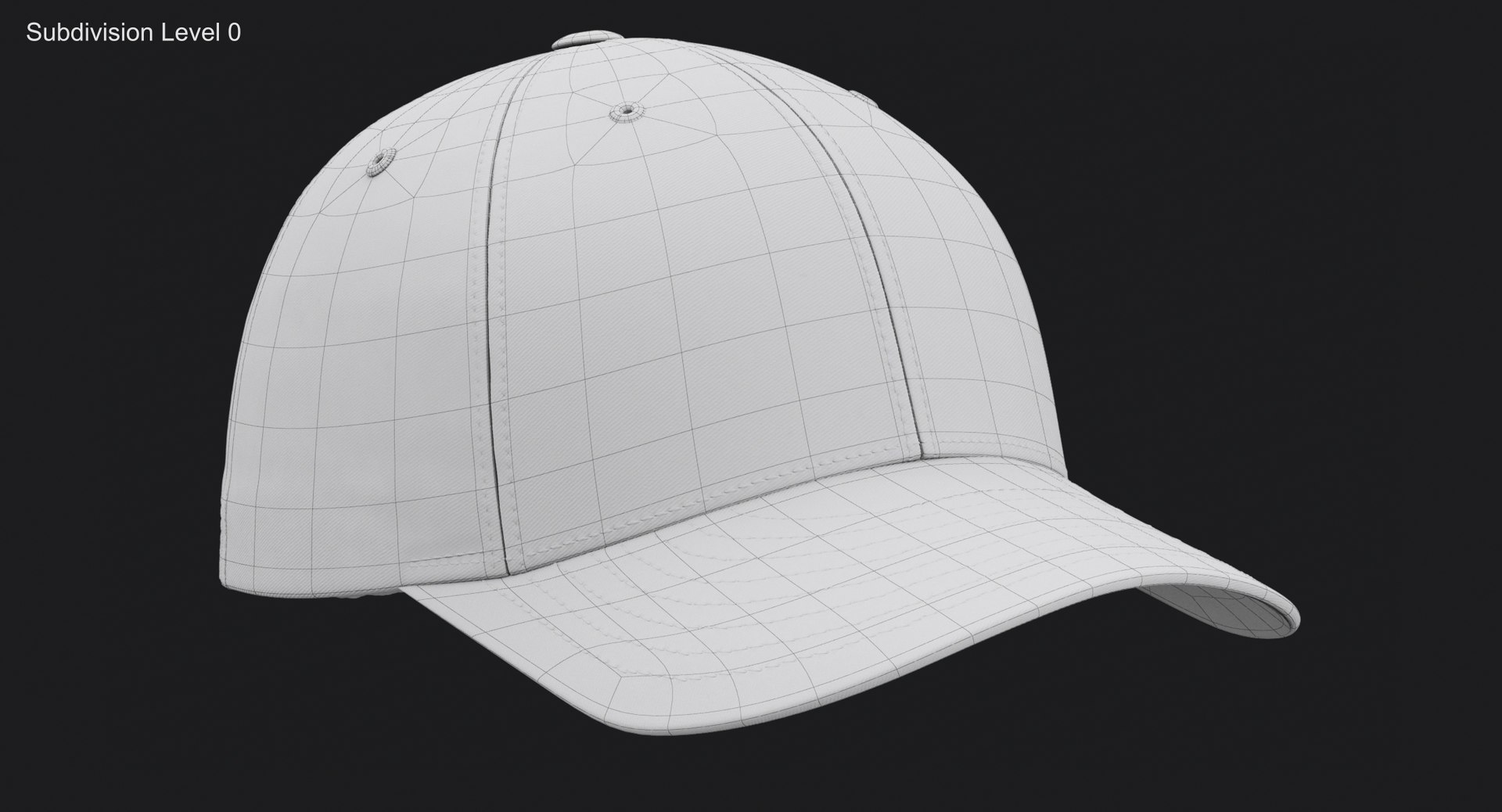 Baseball Cap 3d Model Turbosquid 1640635