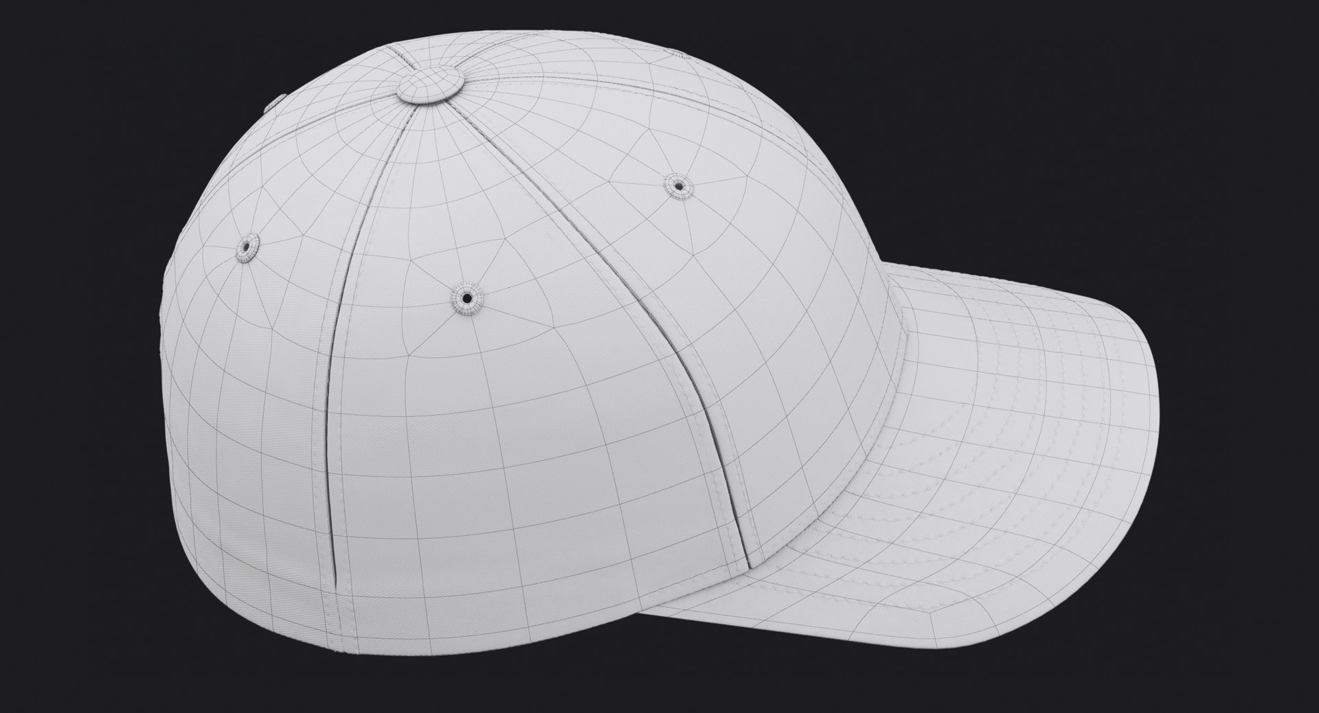 Baseball Cap 3d Model Turbosquid 1640635