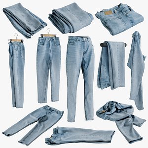 Women's Folded Jeans Collection 1