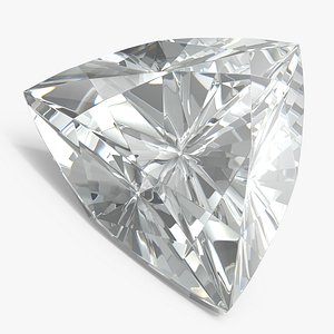 trillion cut diamond model