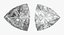 trillion cut diamond model