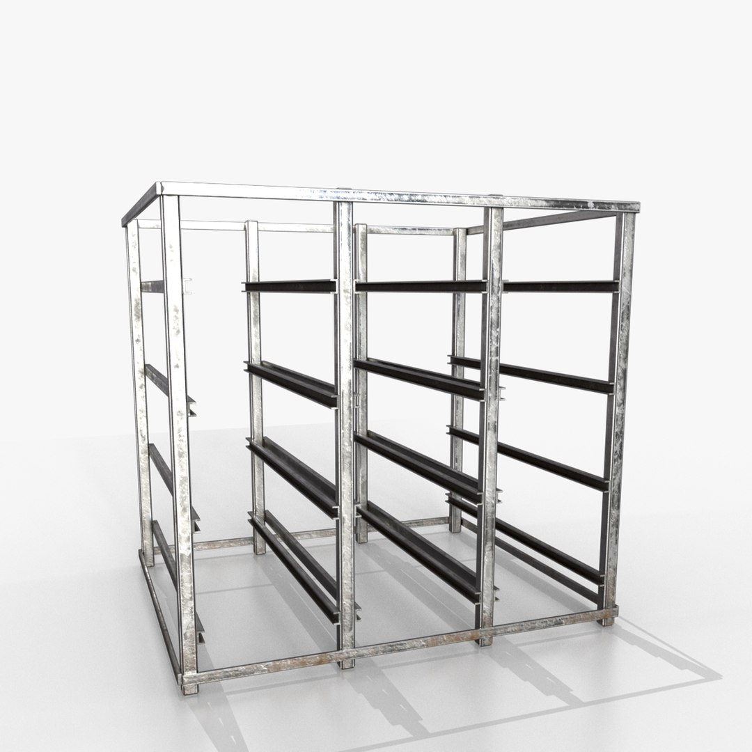 3D Dead Body Storage Rack Model - TurboSquid 2431739