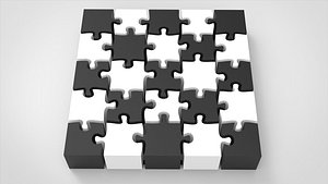 3D Puzzle model