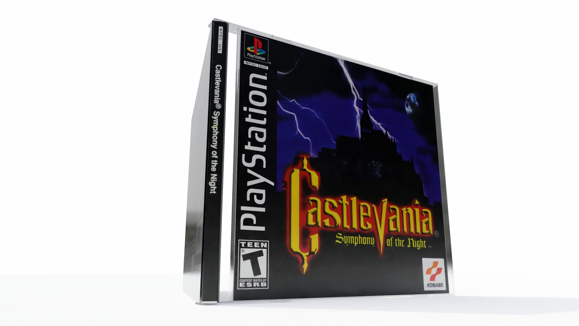 thumbnail image 2 of PlayStation 1 Replacement Jewel Case With PAL Insert – PS1 / PSOne Game Case 2 of 3