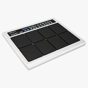 3D Roland Octapad spd-20 Pro Digital Percussion Pad model
