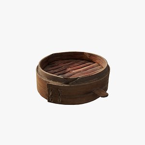 3D Anydrafts Bamboo steamer 01