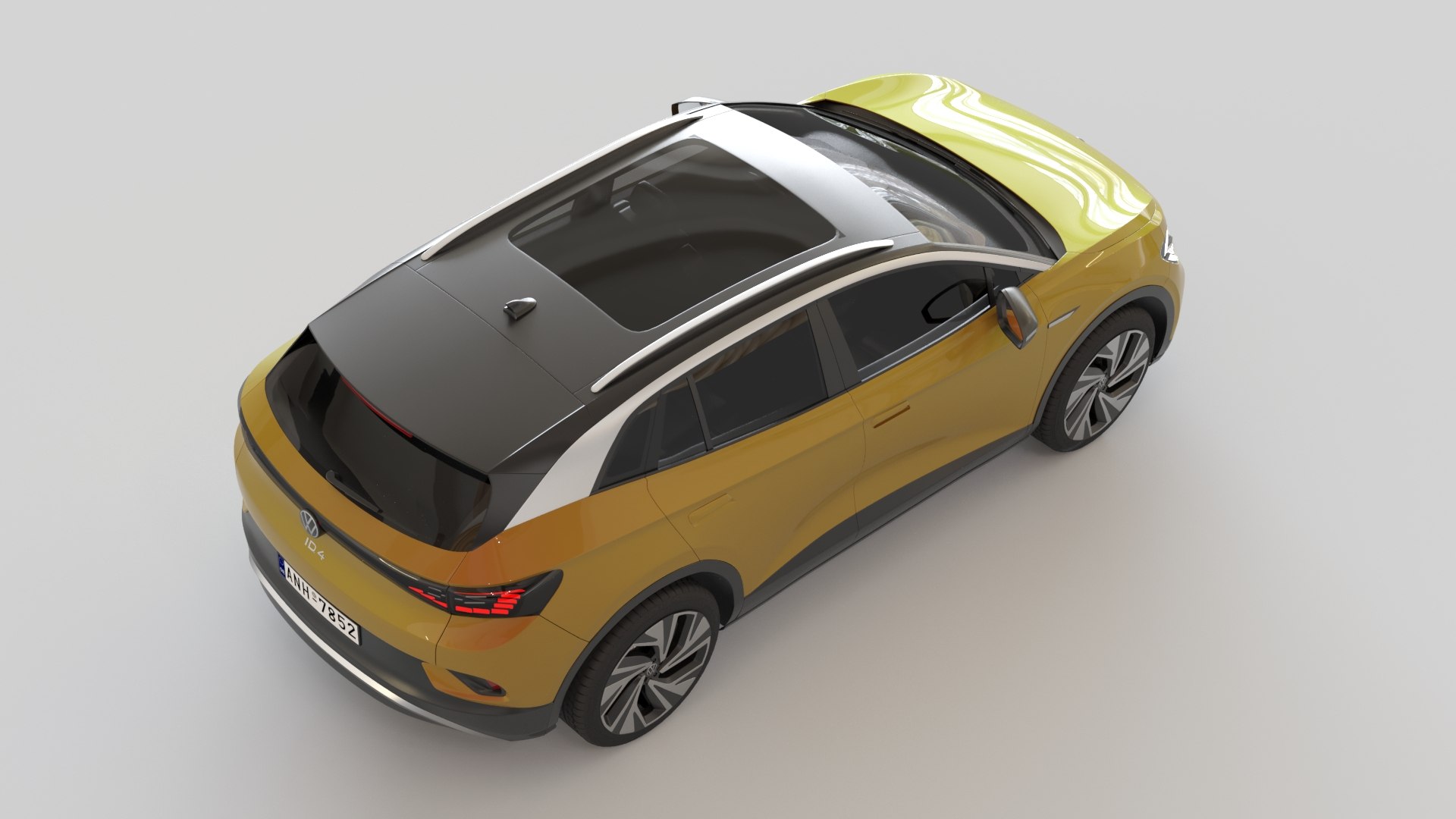 Volkswagen ID4 3D Model - TurboSquid 2311476