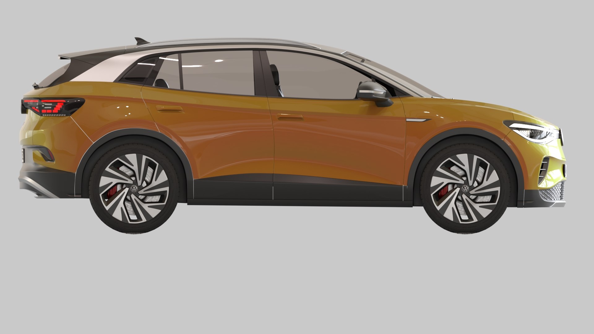 Volkswagen ID4 3D Model - TurboSquid 2311476
