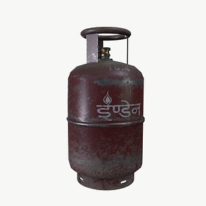 Gas Cylinder 3D