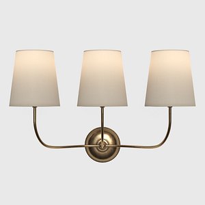 visual lights wall sconce 3D