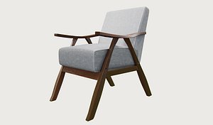 armchair sketchup 3D model