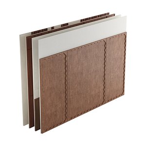 Headboard - Decorative wall panels set 16