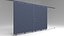 factory sliding door warehouses 3D model