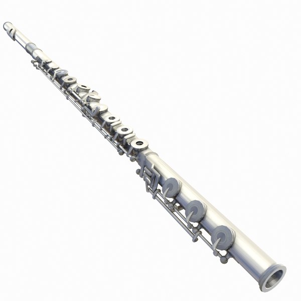 3d flute model