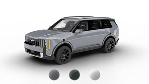 3D Kia Telluride SX-Prestige 2026 3d model