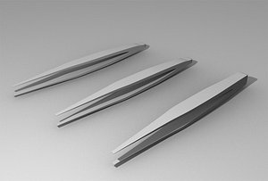 tweezer pincers nippers obj