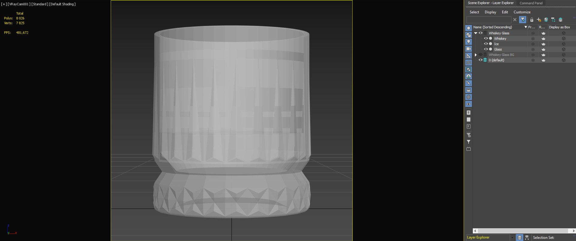 3D Whiskey Glass - TurboSquid 1674047