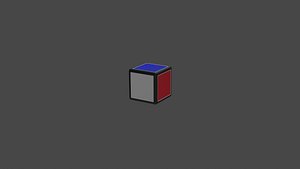 rubiks cube 1x1 model