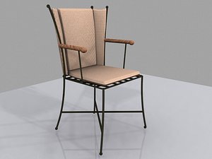 chairs ferforge 3d model