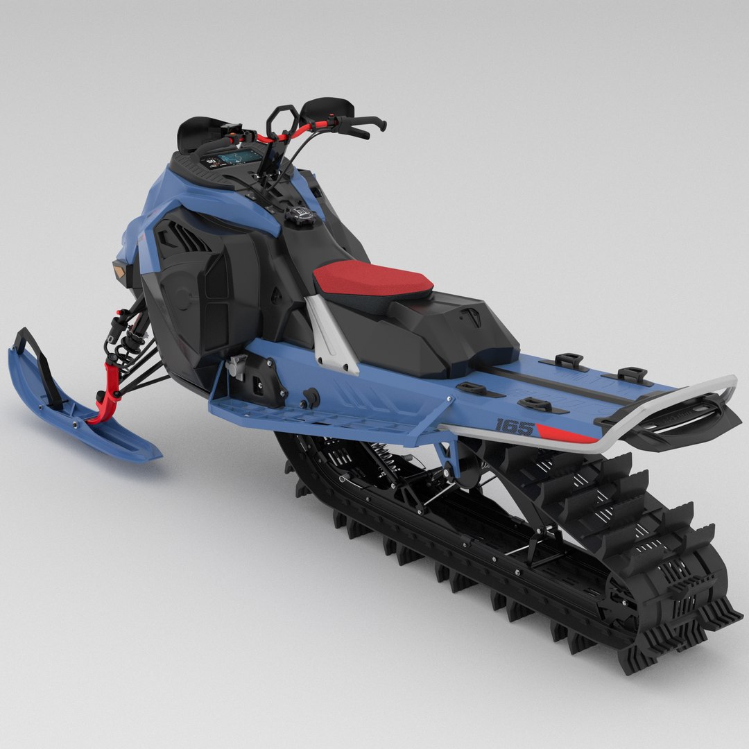 3D Model Snowmobile Ski-Doo Summit X 2025 - TurboSquid 2285201