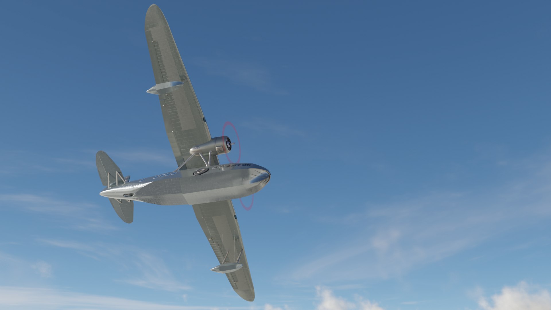 Sikorsky S-43 Float Plane 3D Model - TurboSquid 1976206