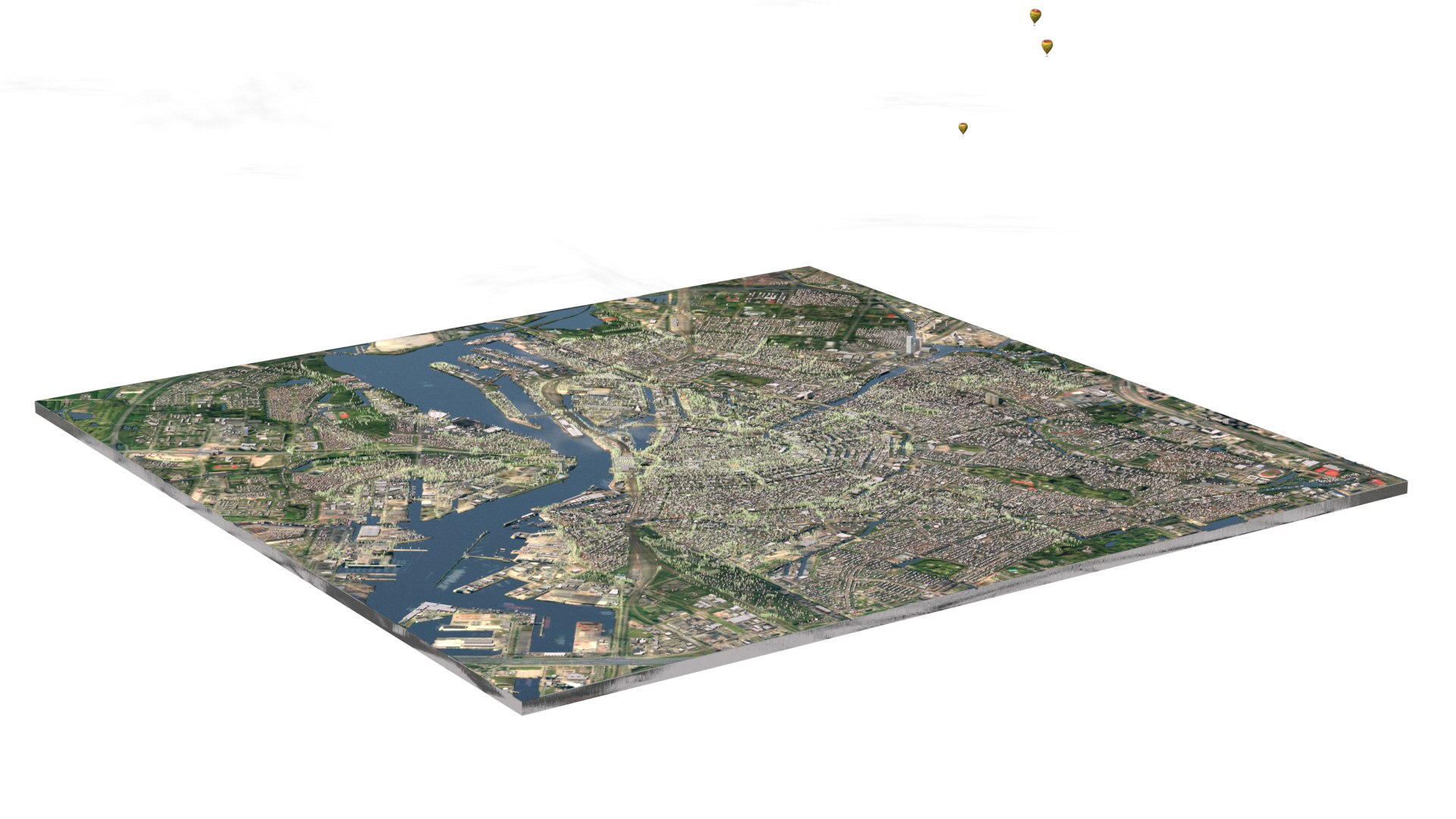 Amsterdam 3D Model - TurboSquid 1495960