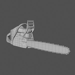 Husqvarna chainsaw animated