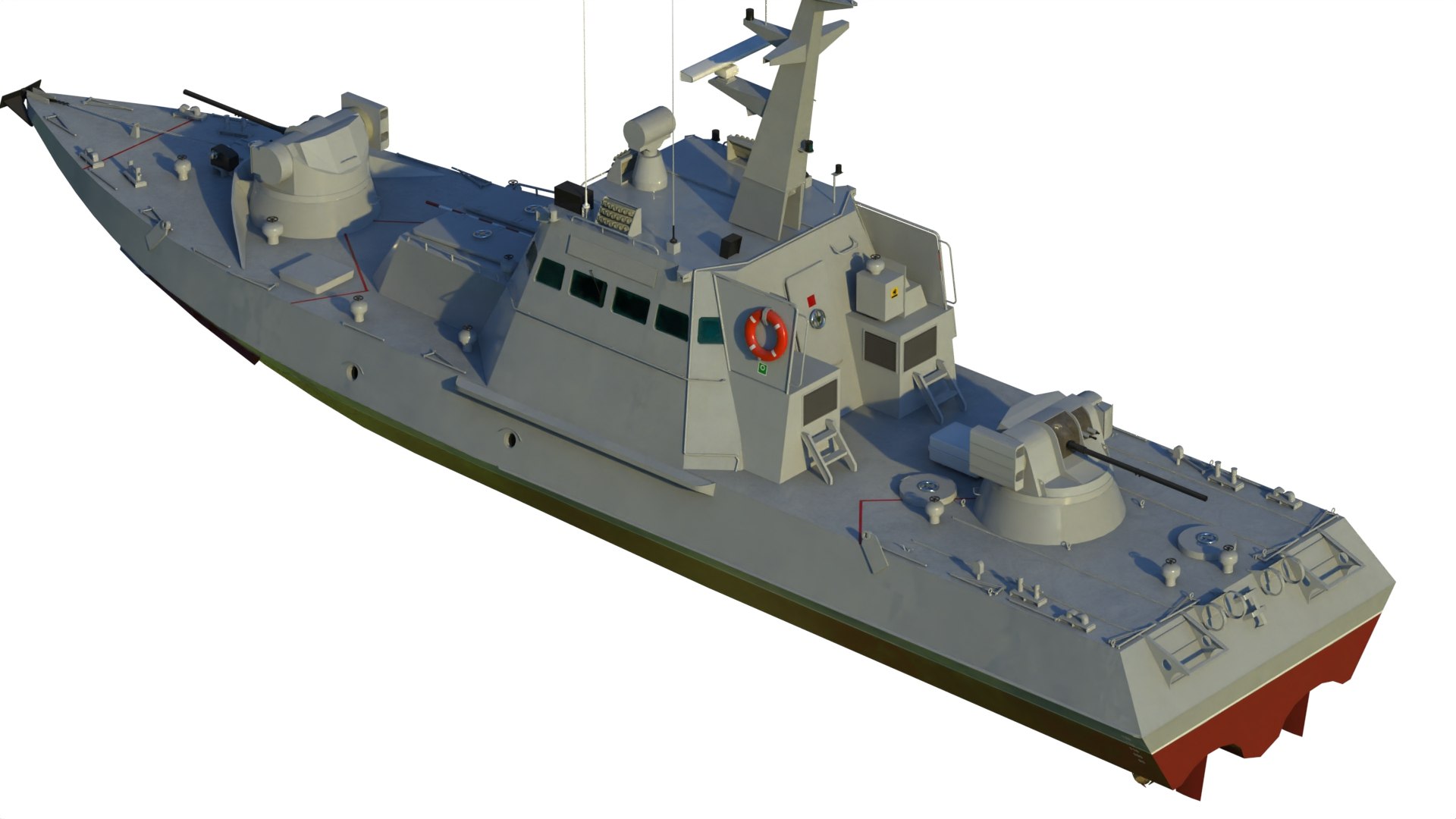 3D Model Ukrainian Gyurza M Class Artillery Boat 58155 - TurboSquid 2186736