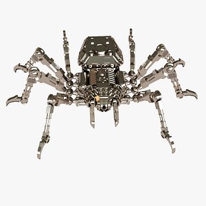machine spider 3d max