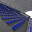 3D Stadium Tribune 04 model