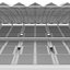 3D Stadium Tribune 04 model