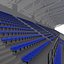 3D Stadium Tribune 04 model
