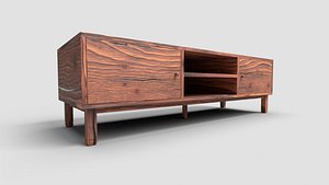 TV Rack N69 3D model