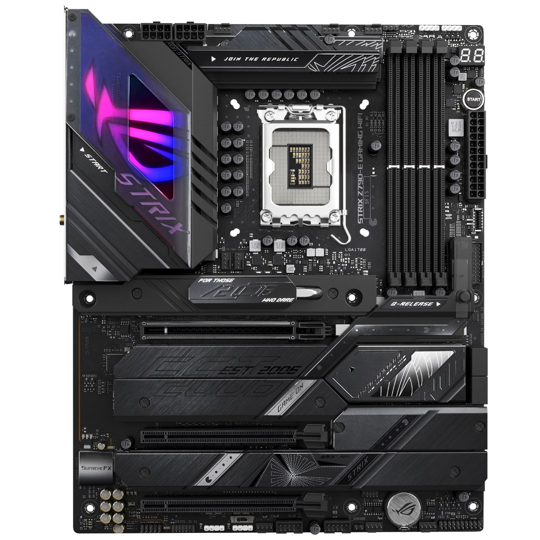 modèle 3D de Asus ROG Strix Z790E TurboSquid 2003019