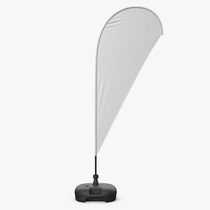 3D model Banner 03v Base 04v PBR