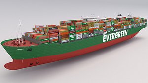 Ever Given Evergreen Container Ship
