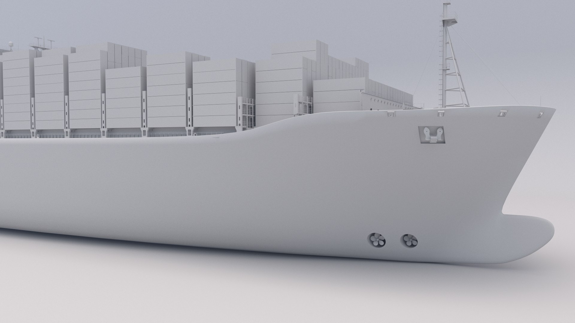 Ever Given Evergreen Container Ship 3d Model Turbosquid 1714430