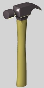 Hammer with 3 LOD's
