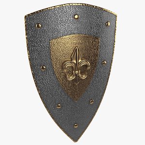 medieval shield 3d 3ds
