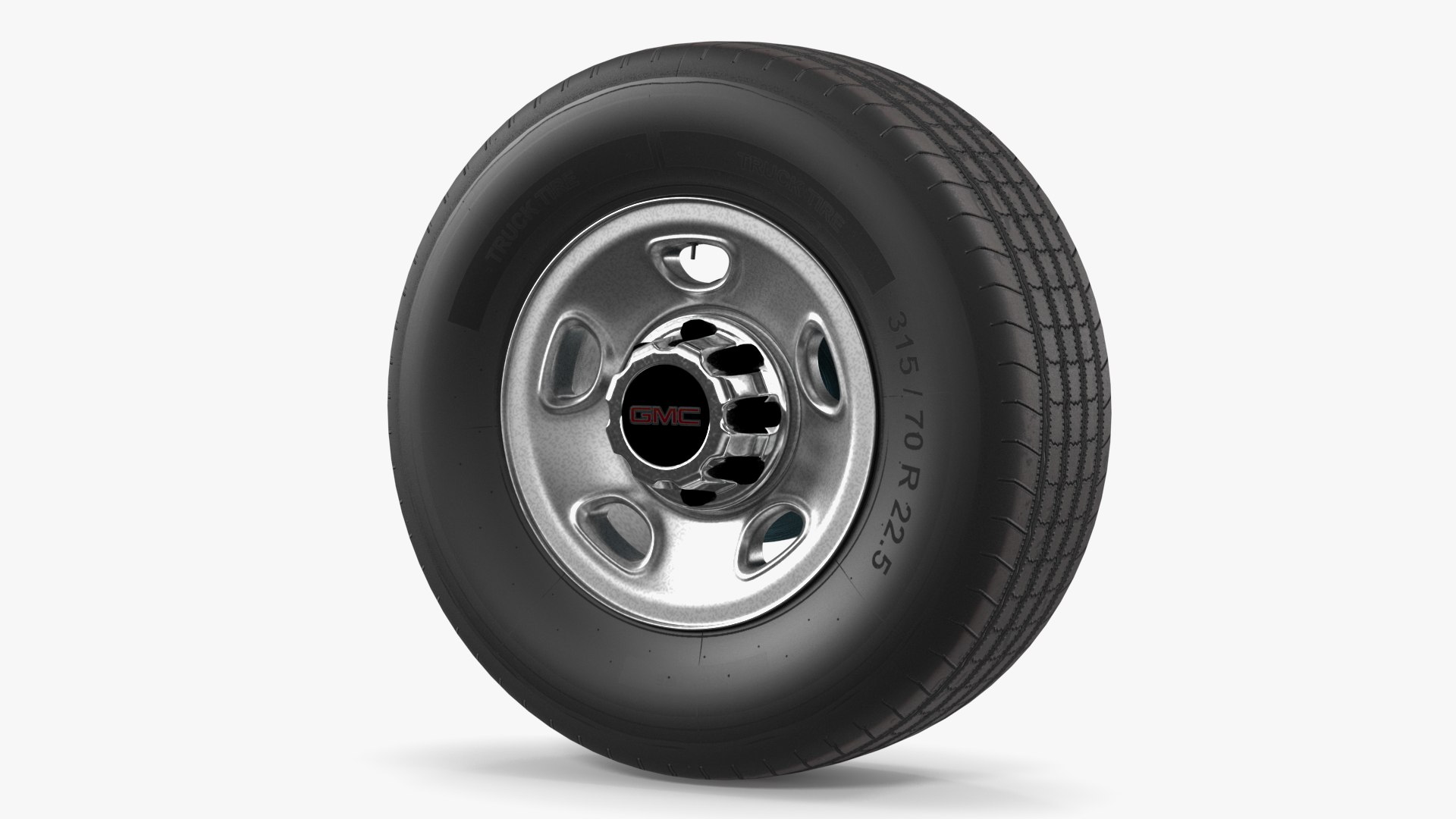 GMC Savana Van Wheel 3D model preview