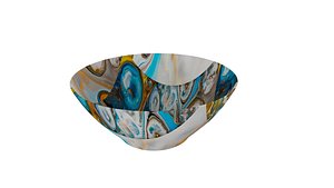 3D Bowl in Mix Texture