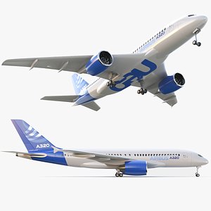 Detailed Airbus Aircraft