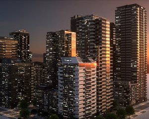 3D City Block Type B17