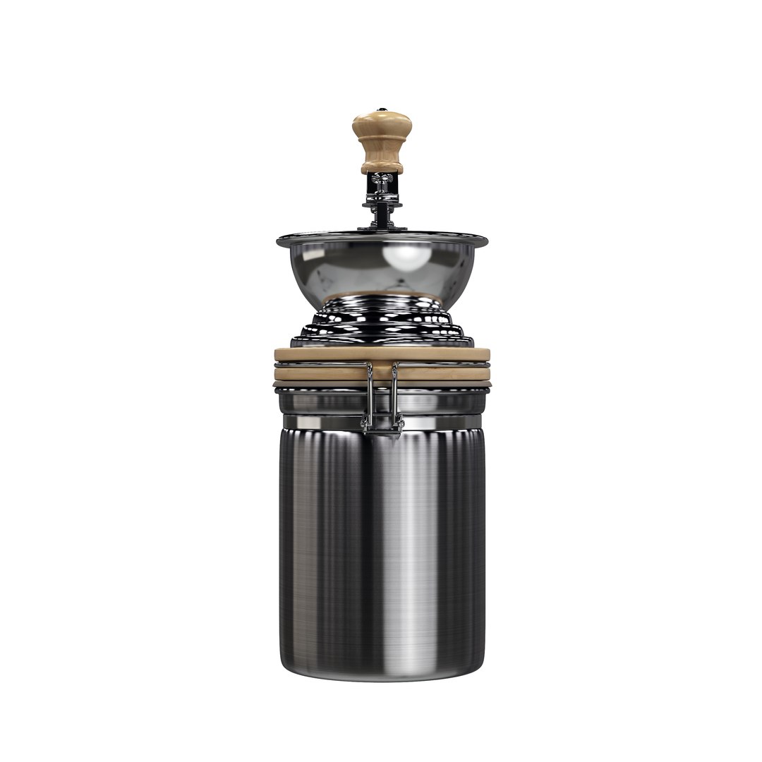 3d model of stainless steel hand coffee grinder https://p.turbosquid.com/ts-thumb/9m/bkzxwQ/4SjjH5pa/16/jpg/1438270530/1920x1080/fit_q87/bba5d8dafc6c7f2e991c3dc84e440f9e4e83b1e0/16.jpg