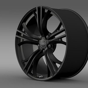 audi r8 v10 2013 3d obj