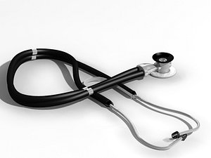 3ds max stethoscope examination