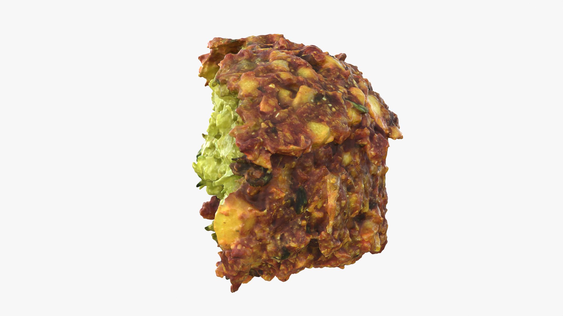 Falafel Half Raw Scan 3D model https://p.turbosquid.com/ts-thumb/9m/n8yCMj/Ug/falafelcut_0007/png/1750149450/1920x1080/fit_q87/d5df175731a33625ed87fca939c4f77c4675b499/falafelcut_0007.jpg